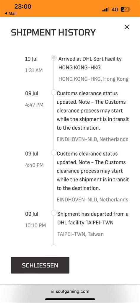 versand nach niederlande dhl